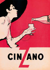 Ernest Cinzano Art Print 50x70cm | Yourdecoration.co.uk