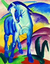 Franz Marc Blaues Pferd I Art Print 70x90cm | Yourdecoration.co.uk