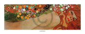 Gustav Klimt Acqua Mossa Art Print 50x20cm | Yourdecoration.co.uk