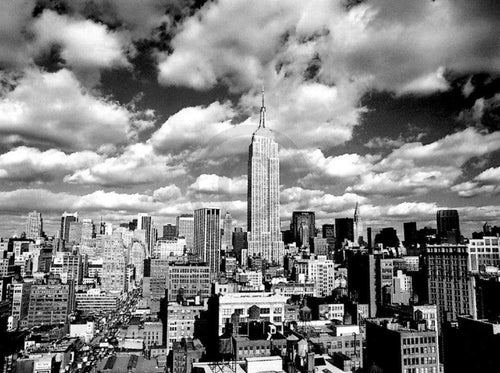 Henri Silberman Sky over Manhatten Art Print 80x60cm | Yourdecoration.co.uk