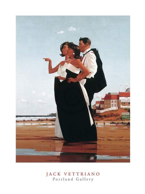 Jack Vettriano The Missing Man II Art Print 40x50cm | Yourdecoration.co.uk