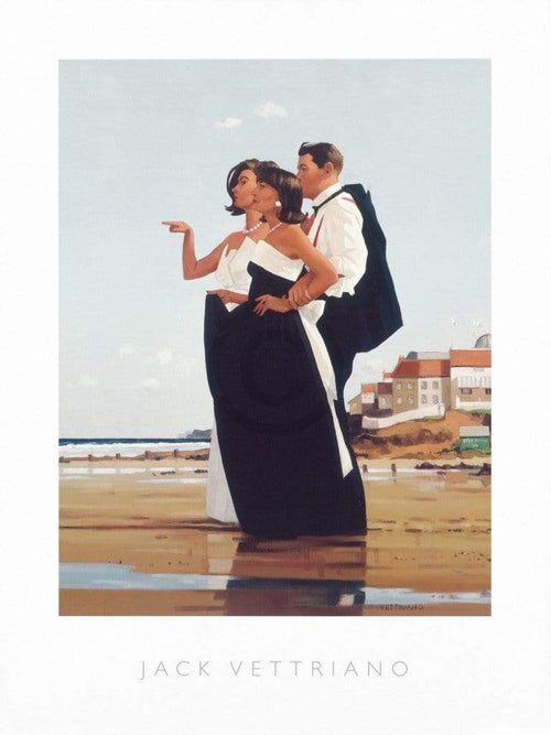 Jack Vettriano The Missing man II Art Print 60x80cm | Yourdecoration.co.uk