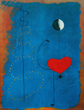 Joan Miro Ballarina II, 1925 Art Print 70x100cm | Yourdecoration.co.uk