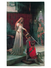 Edmund Blair Leighton The Accolade, 1901 Art Print 60x80cm | Yourdecoration.co.uk