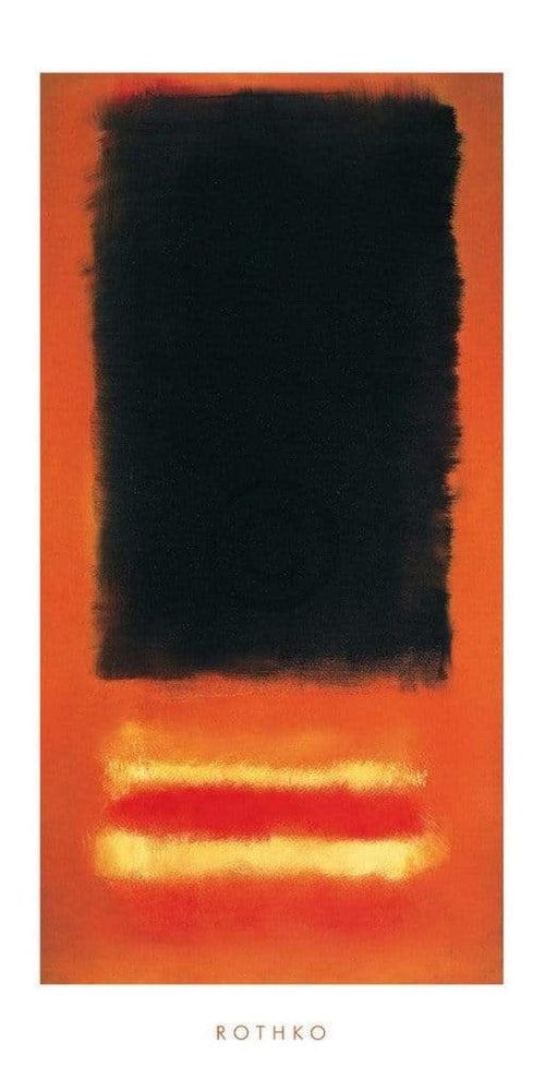 Mark Rothko Untitled Art Print 50x100cm | Yourdecoration.co.uk