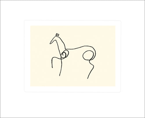 Pablo Picasso Le Cheval Art Print 50x60cm | Yourdecoration.co.uk