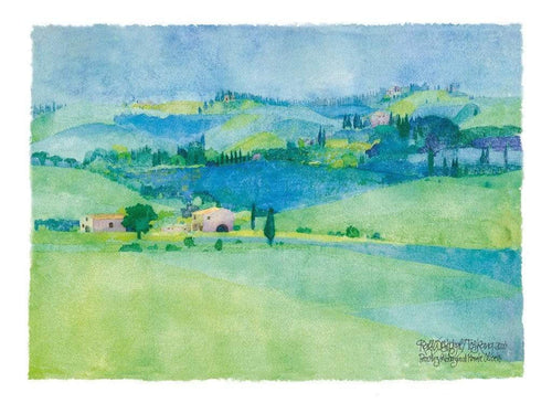 Ralf Westphal Abbazia di Monte Oliveto, Toskana Art Print 80x60cm | Yourdecoration.co.uk