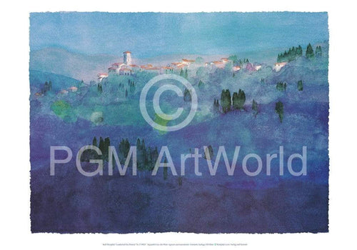 Ralf Westphal Landschaft bei Pistoia Art Print 100x70cm | Yourdecoration.co.uk