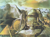 Salvador Dali L'enigme sans fin, 1938 Art Print 80x60cm | Yourdecoration.co.uk