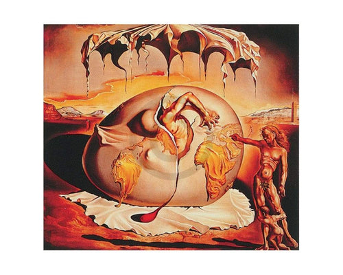 Salvador Dali Geopoliticus Art Print 50x40cm | Yourdecoration.co.uk