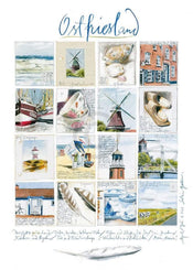 Sabine Gerke Ostfriesland 1 Art Print 50x70cm | Yourdecoration.co.uk