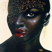 Sandra Knuyt Ebony Art Print 70x70cm | Yourdecoration.co.uk