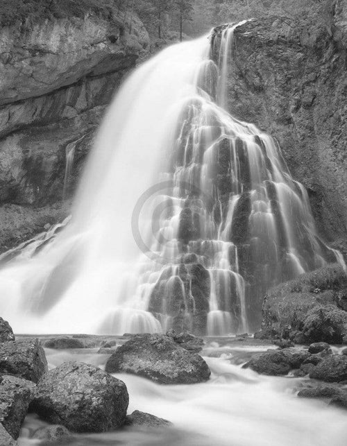 Tom Weber Waterfalls II Art Print 70x90cm | Yourdecoration.co.uk