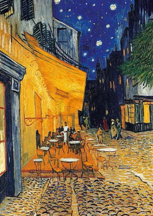 Vincent Van Gogh CafÃ© Terrasse am Abend Art Print 21x29.7cm | Yourdecoration.co.uk