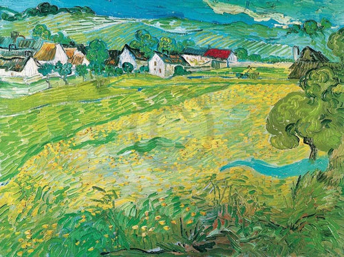 Vincent Van Gogh Sonnige Wiese bei Auvers, 1890 Art Print 80x60cm | Yourdecoration.co.uk