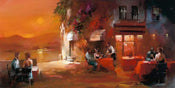 Willem Haenraets Dinner for two I Art Print 100x50cm | Yourdecoration.co.uk