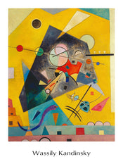 Wassily Kandinsky Harmonie Tranquille Art Print 60x80cm | Yourdecoration.co.uk