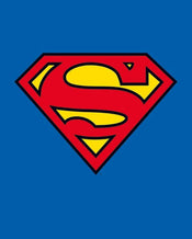 Pyramid Superman Classic Logo Poster 40x50cm | Yourdecoration.co.uk