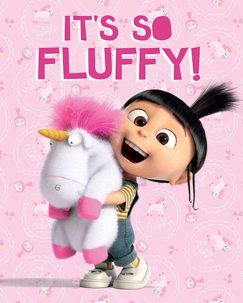 Pyramid Despicable Me Its So Fluffy Poster 40x50cm | Yourdecoration.co.uk