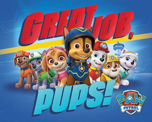 Pyramid Paw Patrol Great Job Pups Poster 50x40cm | Yourdecoration.co.uk