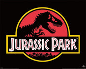 Pyramid Jurassic Park Classic Logo Poster 50x40cm | Yourdecoration.co.uk