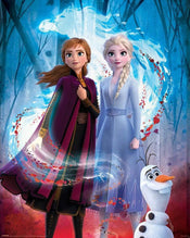 Pyramid Frozen 2 Guiding Spirit Poster 40x50cm | Yourdecoration.co.uk