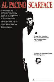 Pyramid Scarface One Sheet Poster 61x91,5cm | Yourdecoration.co.uk