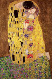 Pyramid Gustav Klimts the Kiss Poster 61x91,5cm | Yourdecoration.co.uk