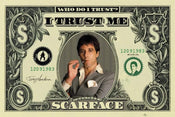 Pyramid Scarface Dollar Poster 91,5x61cm | Yourdecoration.co.uk