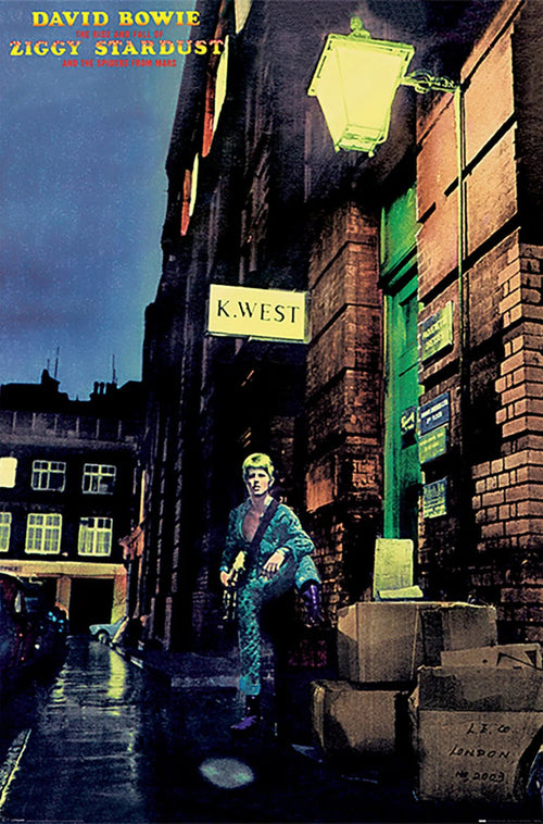 pyramid pp30750 david bowie ziggy stardust poster 61x91 5cm | Yourdecoration.co.uk