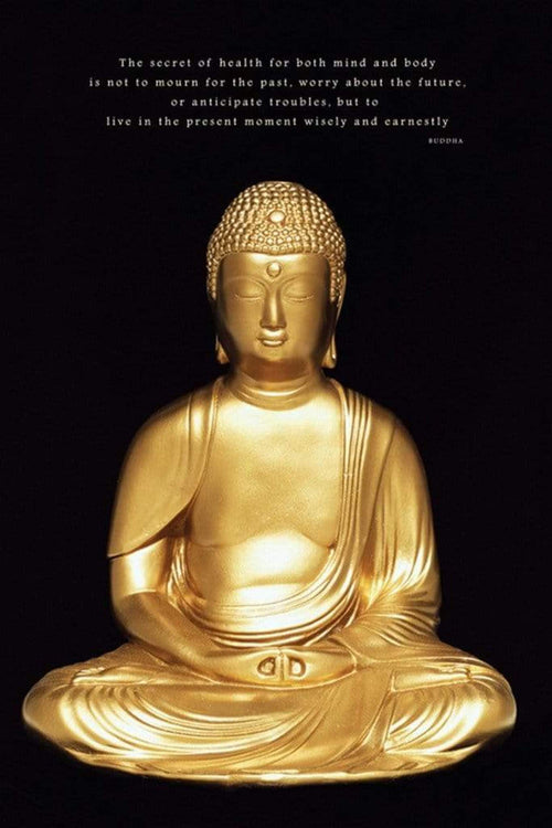 Pyramid Buddha Poster 61x91,5cm | Yourdecoration.co.uk