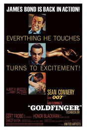 Pyramid James Bond Goldfinger Poster 61x91,5cm | Yourdecoration.co.uk