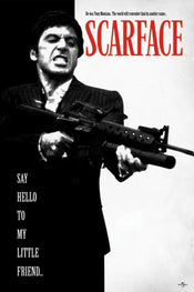 pyramid pp32598 scarface say hello to my little friend poster 61x91 5cm | Yourdecoration.co.uk