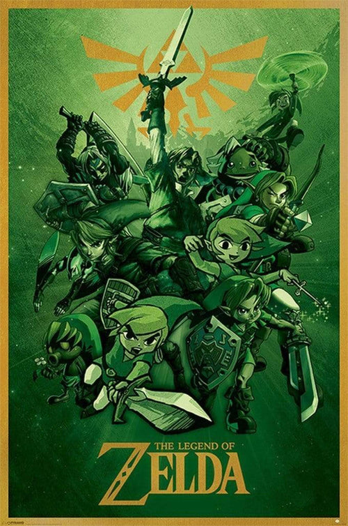 Pyramid The Legend of Zelda Link Poster 61x91,5cm | Yourdecoration.co.uk