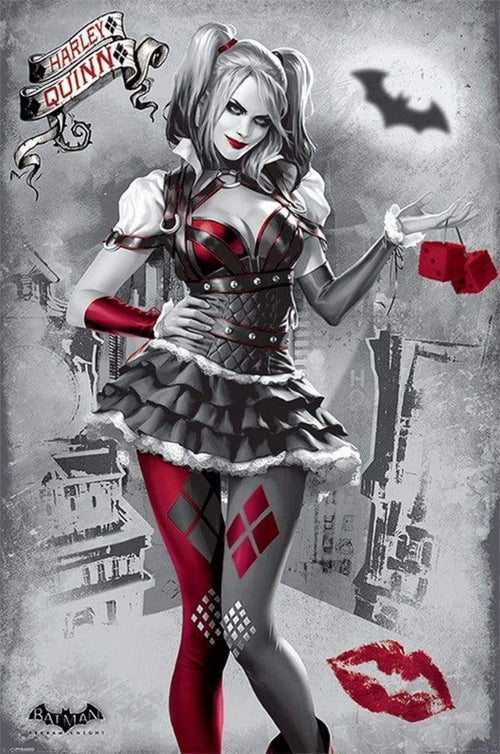 Pyramid Batman Arkham Knight Harley Quinn Poster 61x91,5cm | Yourdecoration.co.uk