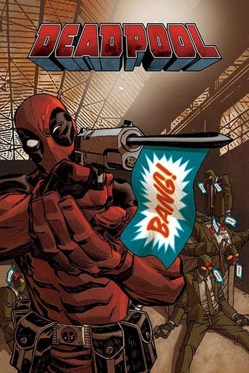 Pyramid Deadpool Bang Poster 61x91,5cm | Yourdecoration.co.uk