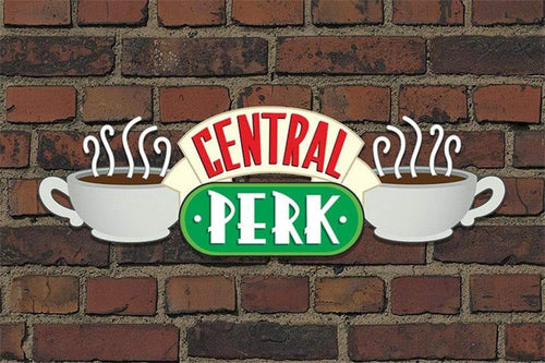 Pyramid Friends Central Perk Brick Poster 91,5x61cm | Yourdecoration.co.uk