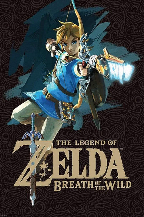 Pyramid The Legend of Zelda Breath of the Wild Game Cover Poster 61x91,5cm | Yourdecoration.co.uk