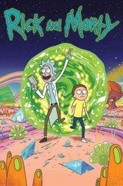 Pyramid Rick and Morty Portal Poster 61x91,5cm | Yourdecoration.co.uk