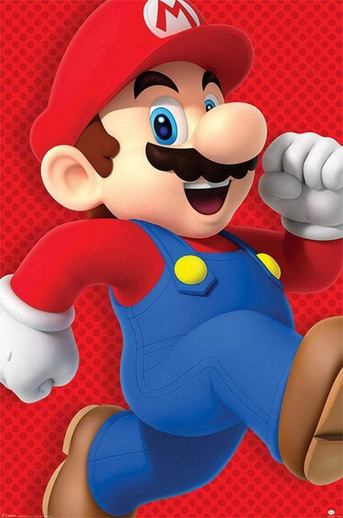 Pyramid Super Mario Run Poster 61x91,5cm | Yourdecoration.co.uk