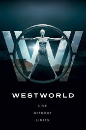 Pyramid Westworld Live Without Limits Poster 61x91,5cm | Yourdecoration.co.uk