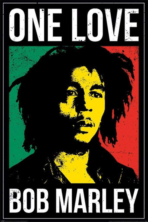 Pyramid Bob Marley One Love Poster 61x91,5cm | Yourdecoration.co.uk