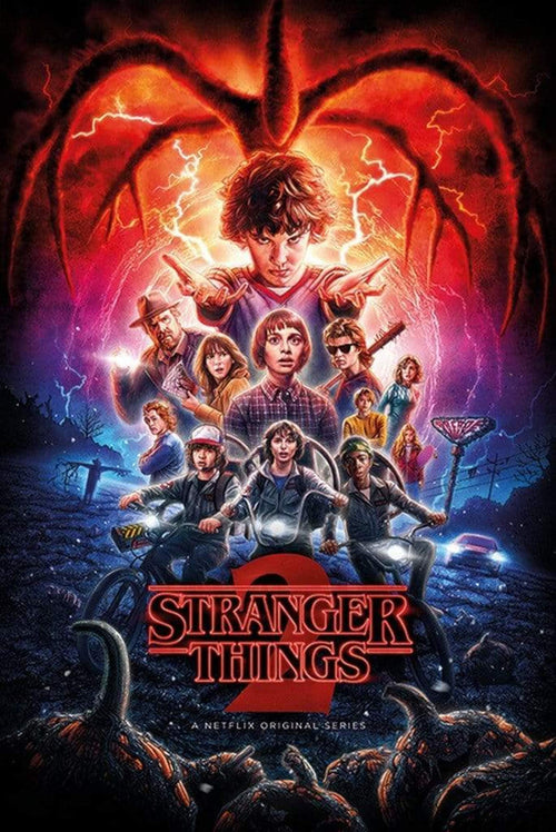 Pyramid Stranger Things One Sheet Season 2 Poster 61x91,5cm | Yourdecoration.co.uk