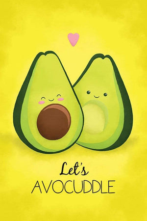 Pyramid Avocado Lets Avocuddle Poster 61x91,5cm | Yourdecoration.co.uk