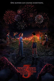 Pyramid Stranger Things One Summer Poster 61x91,5cm | Yourdecoration.co.uk