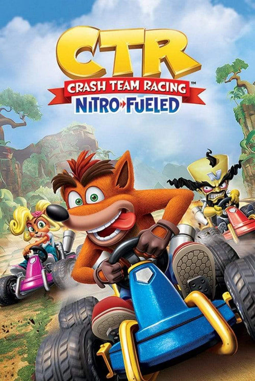 Pyramid Crash Team Racing Race Poster 61x91,5cm | Yourdecoration.co.uk