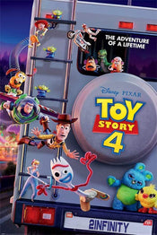 Pyramid Toy Story 4 Adventure of a Lifetime Poster 61x91,5cm | Yourdecoration.co.uk