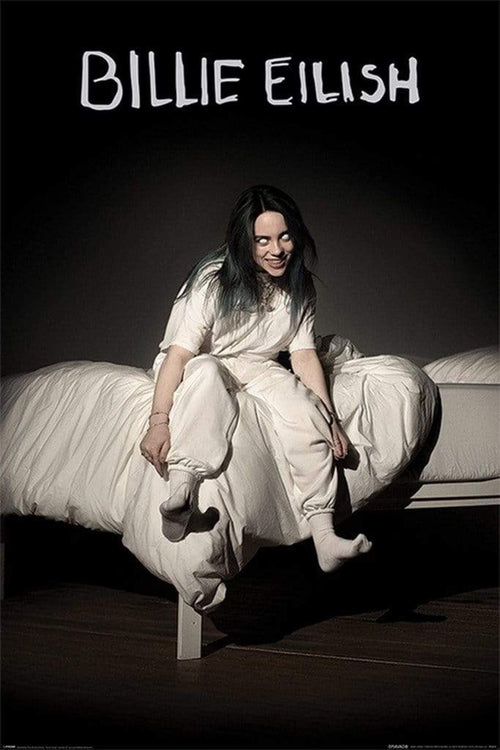 Pyramid Billie Eilish When We All Fall Asleep Where Do We Go Poster 61x91,5cm | Yourdecoration.co.uk