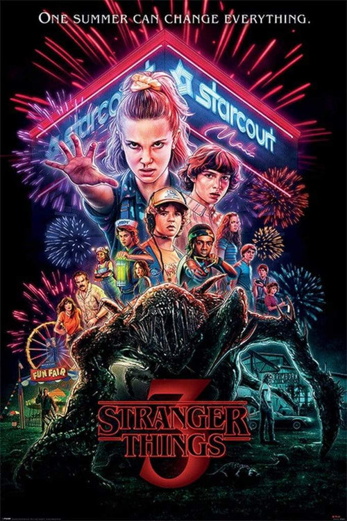 Pyramid Stranger Things Summer of 85 Poster 61x91,5cm | Yourdecoration.co.uk