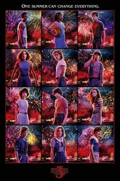 Pyramid Stranger Things Character Montage Poster 61x91,5cm | Yourdecoration.co.uk